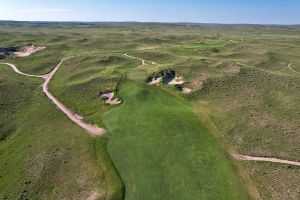 Sand Hills 1st Approach Aerial